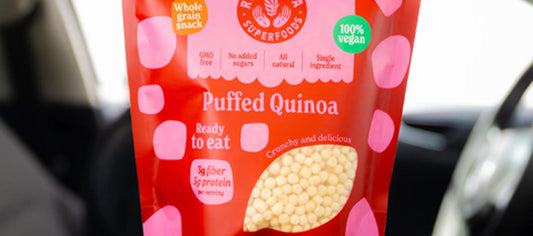 🌾 The Power of Puffed Quinoa for Athletes and Gym Lovers