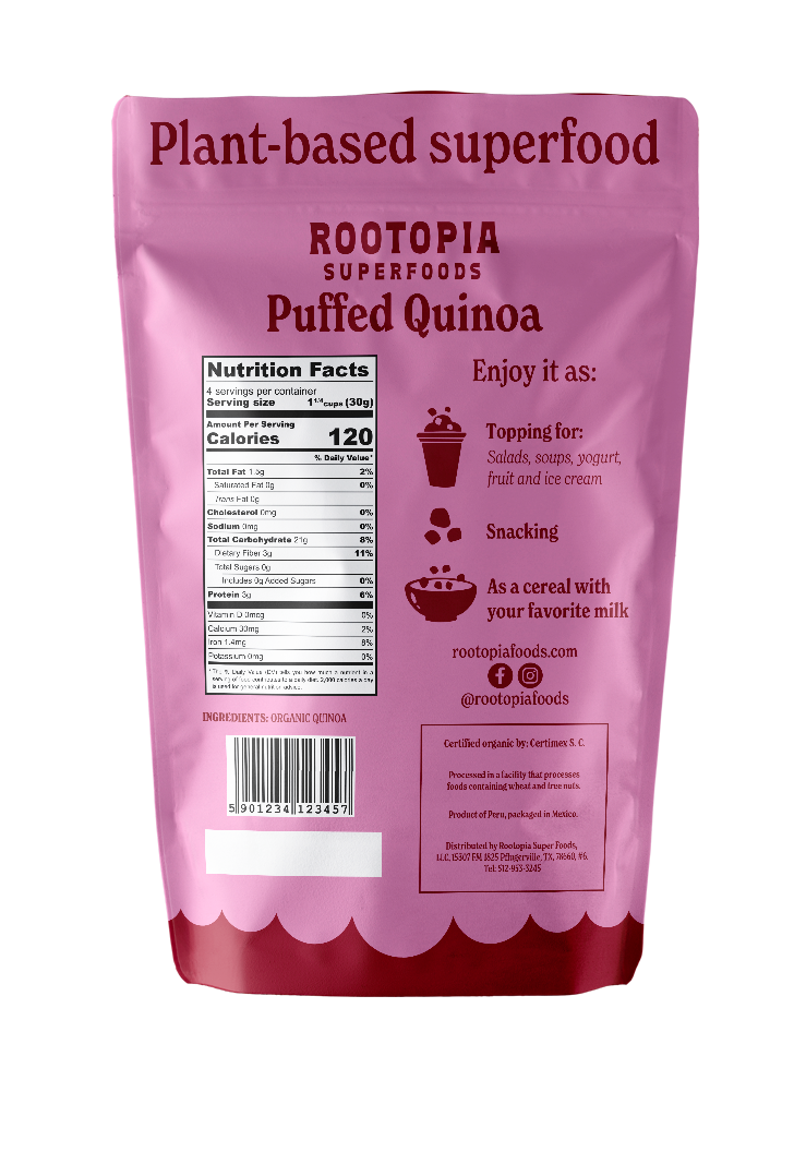 Puffed Quinoa